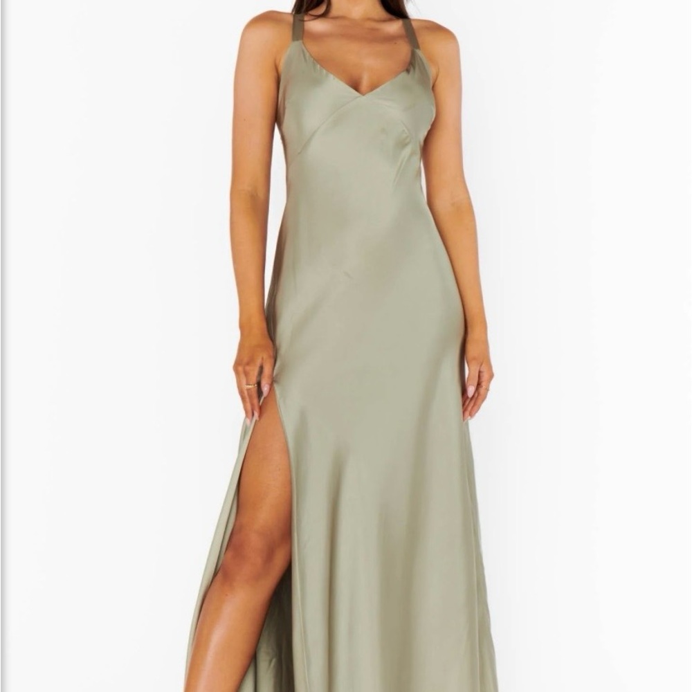 Show Me Your MuMu Sage Maxi Dress